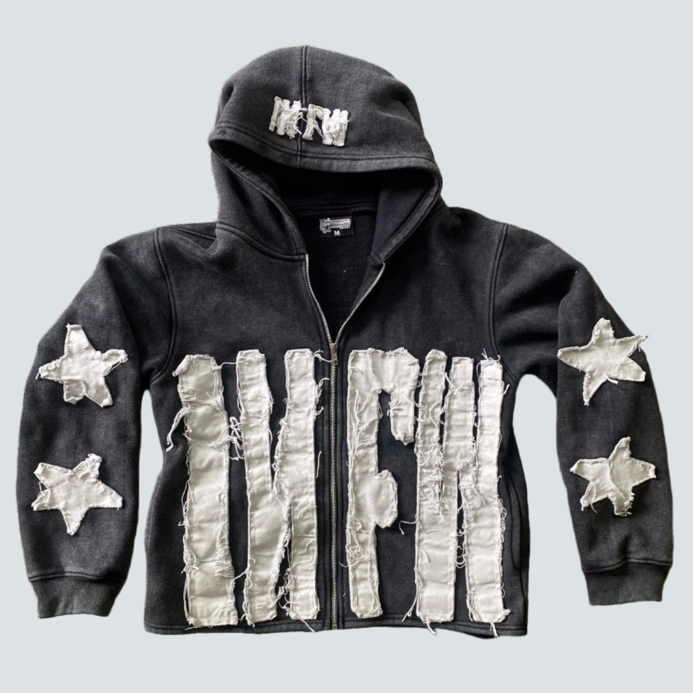 BLACK MOODY HOODIE