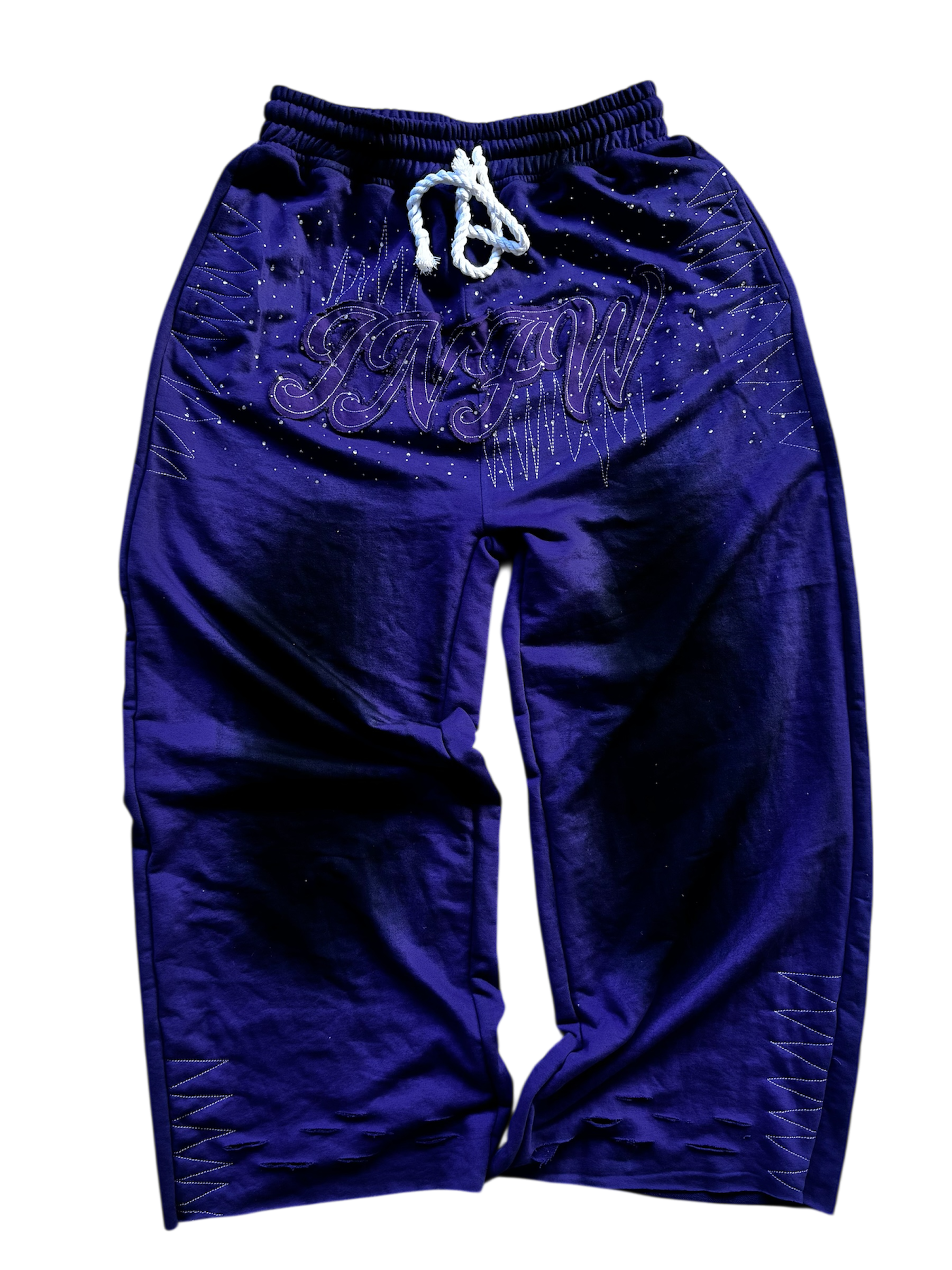 PURPLE ASTROKID SWEATPANTS