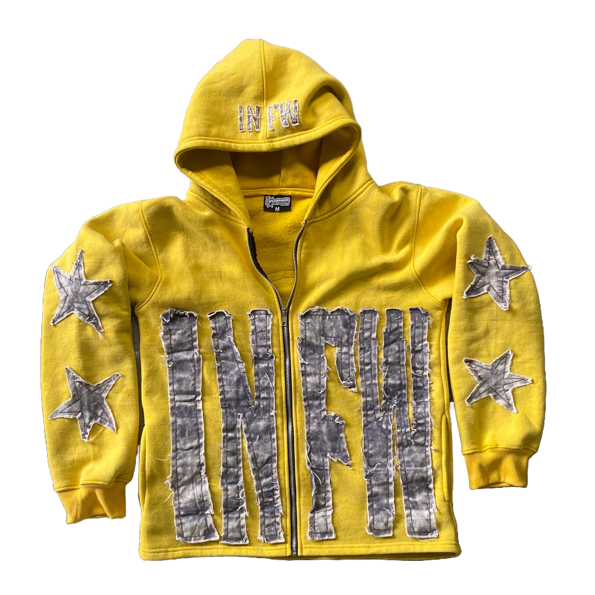 YELLOW MOODY HOODIE