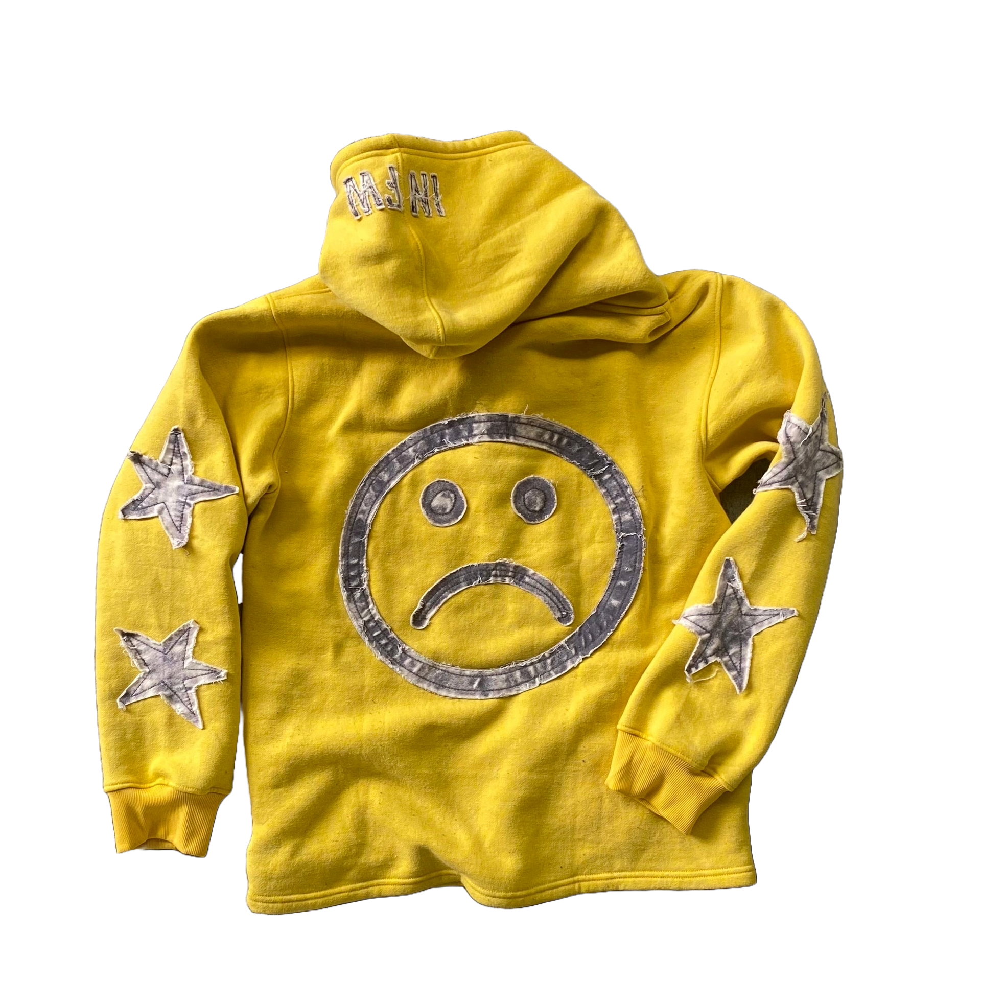 YELLOW MOODY HOODIE