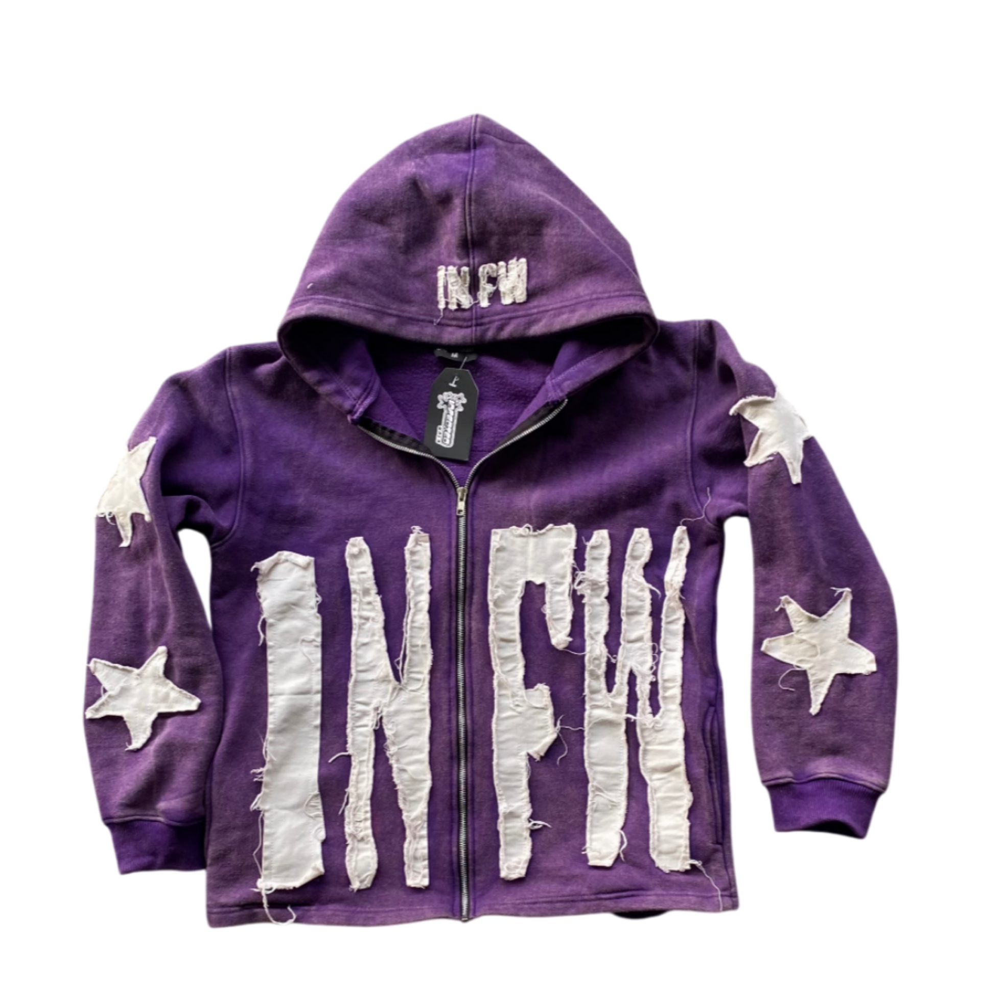 PURPLE MOODY HOODIE