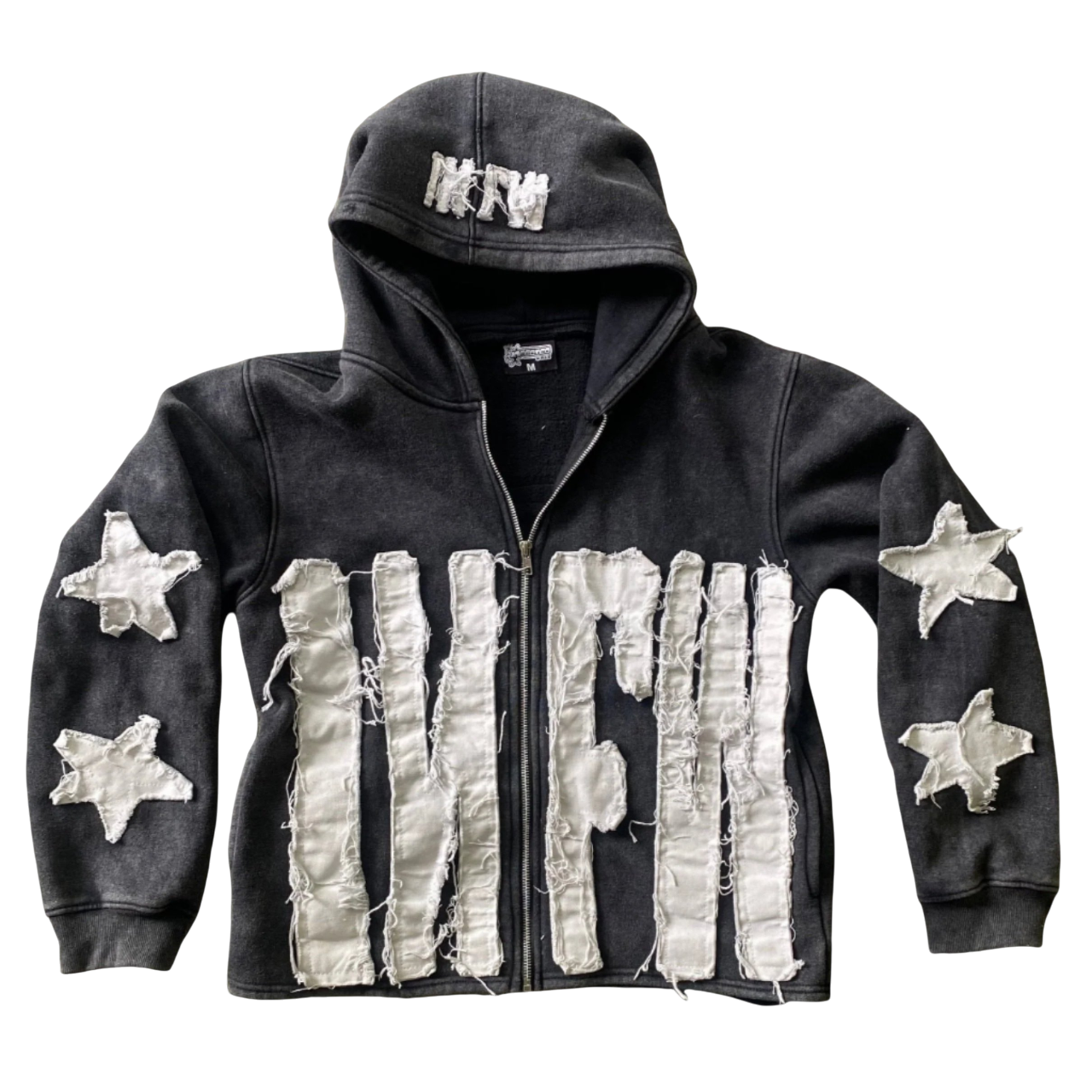 BLACK MOODY HOODIE