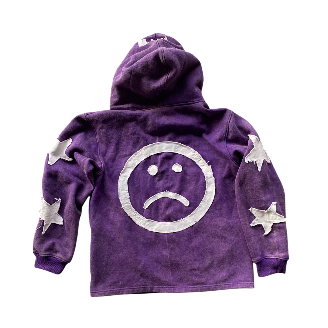 PURPLE MOODY HOODIE
