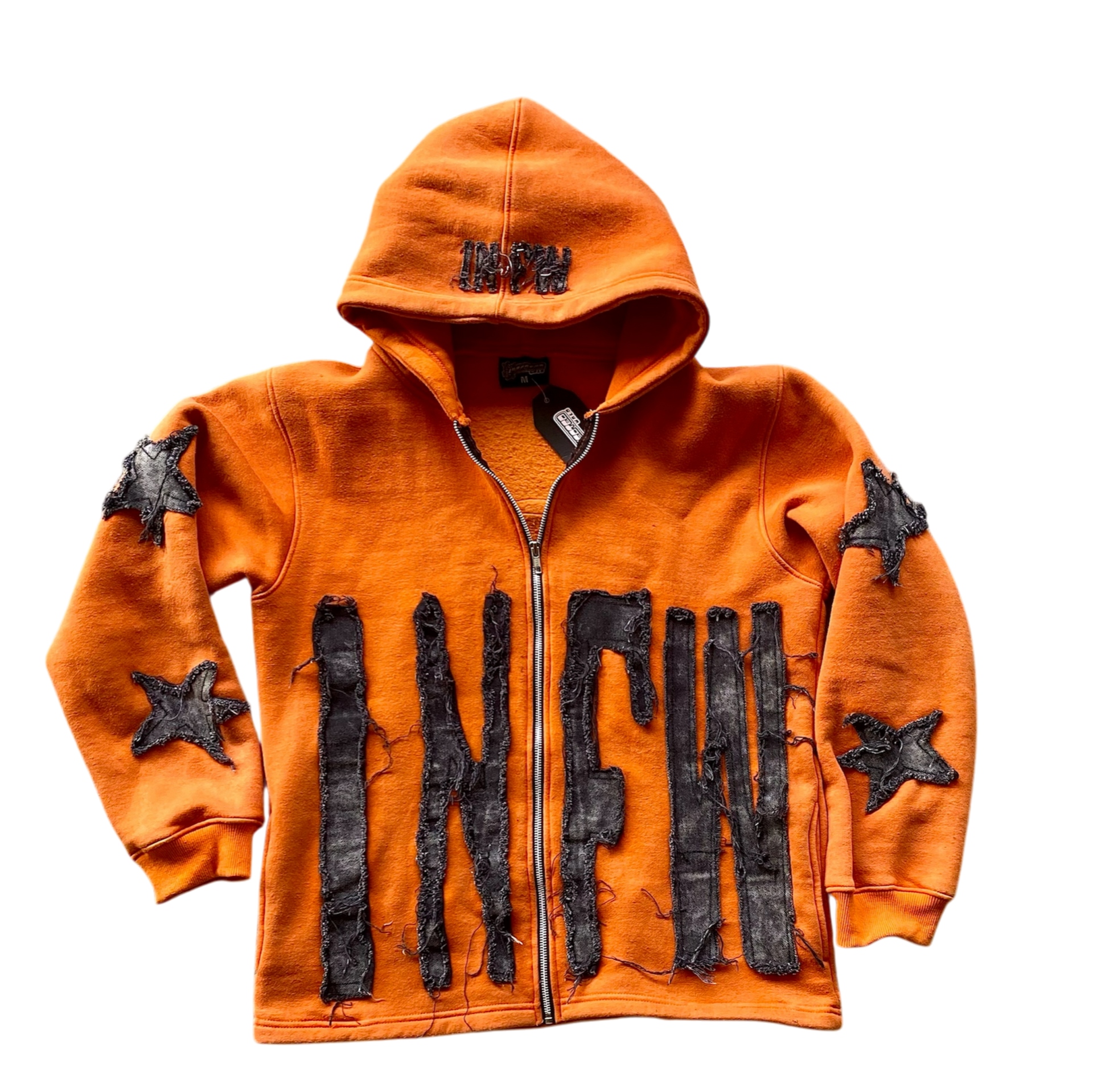 ORANGE MOODY HOODIE